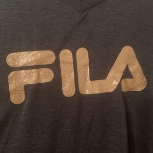 Ladies plus size FILA shirt